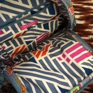 Vera Bradley | Bags | Vera Bradley Womens Hadley Blue Mini  display picture 2